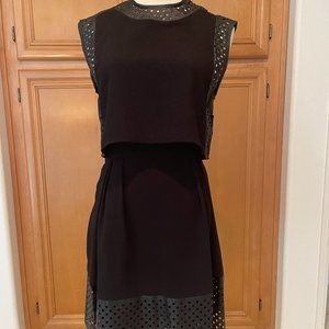 Bebe skirt and top size Small